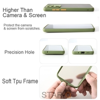 Skóra czuć matowy silikonowy twardy futerał na telefon dla Xiaomi Mi Poco X3 Pro Nfc mężczyźni odporna na wstrząsy tylna pokrywa na Poko X3pro X3nfc X 3 3x 4